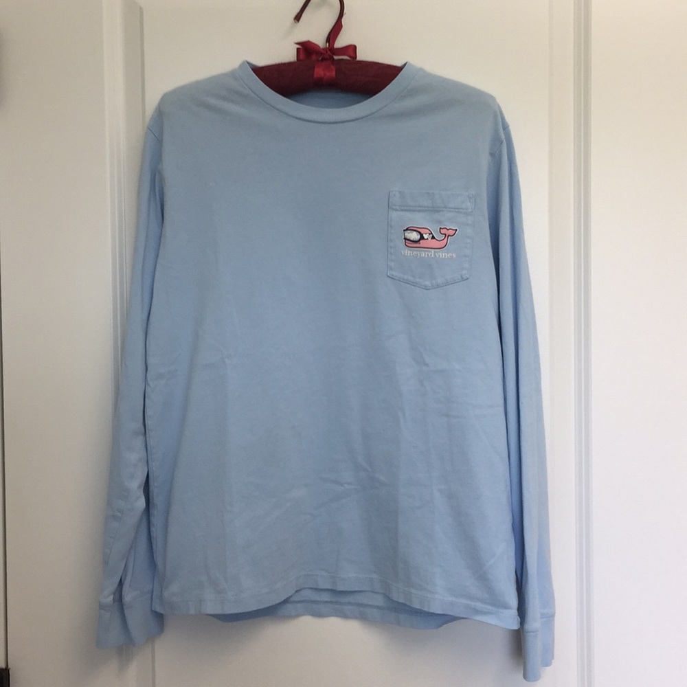 Vineyard Vines Boys Long-Sleeve Pocket Tee L(16)